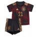 Maglie da calcio Germania Ilkay Gundogan #21 Seconda Maglia Bambino Mondiali 2022 Manica Corta (+ Pantaloni corti)